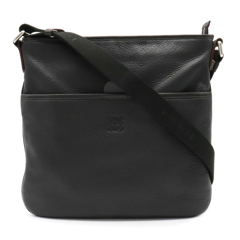 Loewe Anagram Crossbody Bag Leather Black